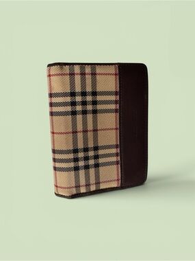 Burberry Nova Check Compact Wallet , COA